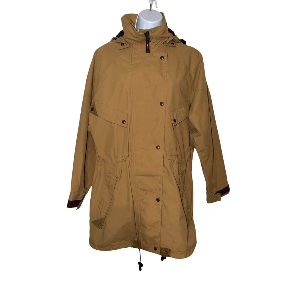 FarWest Canada Vintage Gore-Tex Mountain Parka Jacket Tan XS Made in Canada